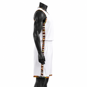 Conjunto de Uniforme para Equipo de Baloncesto, Camiseta sin Mangas y Pantalones Cortos, Ropa Deportiva de Secado Rápido - Product Image 4