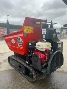 Mini-dumper sur chenilles SlantTrac Conchute 750, moteur à essence, couleur rouge, haute efficacité - Product Image 3