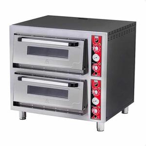 Forno per Pizza a due piani SilverInox, capacità Pizza 8, elettrico