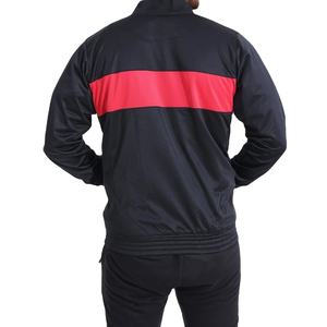 Chaquetas de nailon de poliéster, conjunto de pantalones cortos para hombre, traje de jogging, Color de contraste de retazos, conjuntos cortos cortavientos de gran tamaño para hombre - Product Image 2
