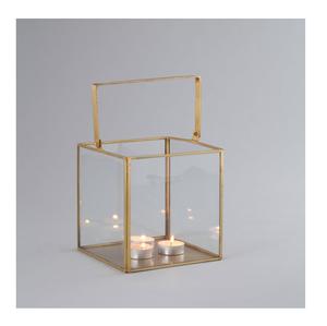 Top tendance conception unique à la main en métal couleur bougie lanterne décor prix de gros fournitures d'éclairage à la maison pour noël - Product Image 1