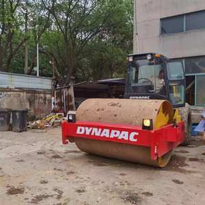 Compacteur à pneus Dynapac CA25D CA30D d'occasion, moteur diesel, pompe d'origine, rouleau compresseur monocylindre, modèle 2018, 12000 kg - Product Image 3