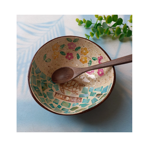 Tendance chaude 2025 Nouveaux articles de table jetables attrayants en coquille de noix de coco incrustée de nacre et laqué coco, de qualité supérieure - Product Image 3