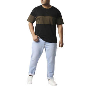 เสื้อยืดสำหรับผู้ชายเสื้อยืดคอกลมแขนสั้นผ้าคอตตอนสีพื้นสำหรับ100% พิมพ์โลโก้ได้ตามต้องการ - Product Image 4