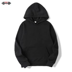 Sudadera con capucha de algodón polar pesado para hombre, sudadera de alta calidad 300 GSM, Jersey personalizado de invierno - Product Image 2