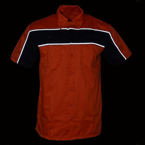 Camisa de trabajo duradera para hombre con logotipo personalizado, estampado de bordado, uniforme industrial de manga larga, fabricante de ropa OEM y ODM - Product Image 3