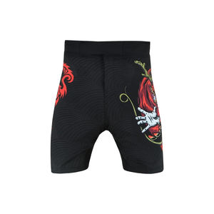Short MMA léger et solide personnalisé en gros pour hommes short MMA décontracté à taille élastique et à séchage rapide respirant - Product Image 2