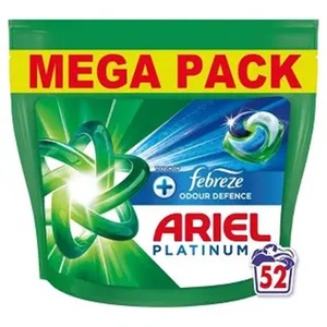 Cápsulas de detergente líquido Ariel Platinum Pods Lenor Odour Defence - Product Image 6