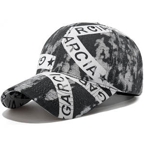 Casquette de baseball en denim Oxford à bords courts avec logo personnalisé et motif Gorra pour hommes Sports de plein air pour scène décontractée - Product Image 2