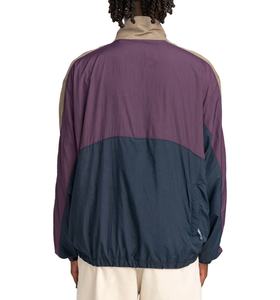 Chaqueta Cortavientos Deportiva de Poliéster Ligera e Impermeable con Bloques de Color Vintage para Hombre - Product Image 6