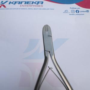 Cortador de alambre curvo reutilizable de 0,5 mM de calidad superior para cirugía podiátrica Punta afilada de acero inoxidable Apertura de mandíbula ancha profesional - Product Image 6