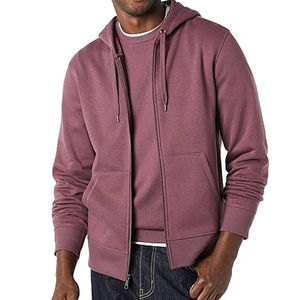 Sudadera con Capucha para Hombre de Invierno, Informal, de Color Sólido, Transpirable, de Forro Polar, Teñida Lisa, con Logotipo y Diseño Personalizables - Product Image 6