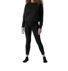 Unisex Crewneck Sweatshirt Jumper Solid Knitted Polyester/Cotton 280g Breathable Oversized Premium Custom Logo Embroidery 2026 - Product Image 4