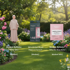 Ensemble Modest ByMeldev Terry pour les mamans occupées - Product Image 3