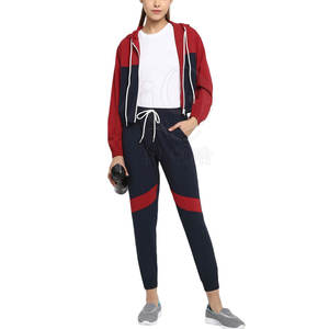 Chándal Deportivo para Mujer con Capucha, Diseño Moderno, Invierno, Color Sólido, Transpirable, Ligero, Superventas, Nueva Llegada - Product Image 2