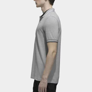 Coton décontracté à manches courtes pour hommes de qualité supérieure pour polo Design solide écologique avec chemise respirante à extrémité solide - Product Image 6