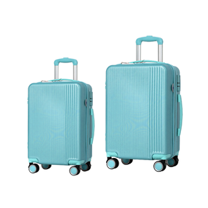 กระเป๋า523 ABS กระเป๋าเดินทางกระเป๋าเดินทางอลูมิเนียมแบบแข็ง3ชิ้นแบบแขวน - Product Image 1