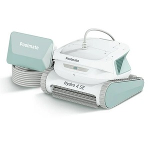 Poolmates Hydros 4SE Aspiradora de piscina robótica automática con cable, cable de 40 pies, 4 modos de limpieza listos para enviar Oferta de descuento - Product Image 1