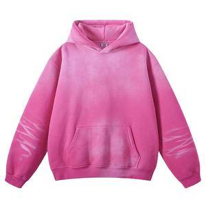 Sweats à capuche en polaire pour hommes, hiver, sublimation, couleurs personnalisées, respirant, séchage rapide, polyester/coton, épaules tombantes, thermique - Product Image 1