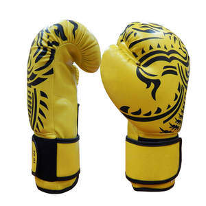 Gants en cuir de combat en cuir PU épaissi pour le karaté Muay Thai du Pakistan - Product Image 4