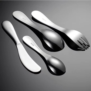 Stylish Silver Finished Kids <b>Cutlery</b> With Cartoon Design Durable Flatware Ideal For Home And School Meals Wholesale From India - Product Image 3