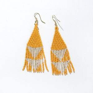 Los mejores pendientes bordados con cuentas de semillas Pendientes bordados con cuentas Pendientes bordados hechos a mano Personalizar completamente - Product Image 6