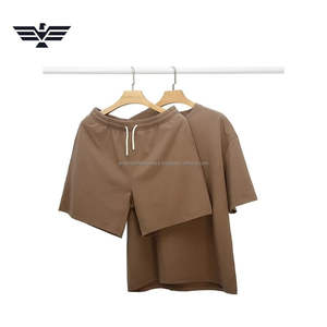 Camiseta de Manga Corta para Hombre Empire Trend Wears, Antiarrugas, Color Sólido Personalizado, Mezcla de Algodón Informal, Ecológica para Verano - Product Image 2