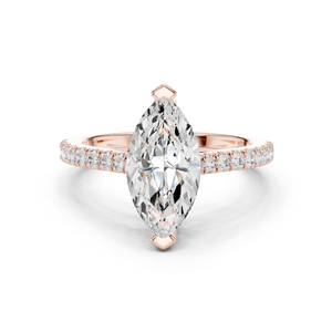 14K Fashion <b>Statement</b> <b>Ring</b> for Girls Modern Style - Product Image 2