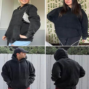 Sudaderas con capucha de alta calidad con lavado ácido desgastado de lujo personalizado ropa de hombre 100% sudaderas de lana de algodón Sudadera con capucha personalizada para hombre - Product Image 5