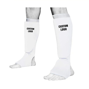 2024 haute qualité boxe protège-tibias étape Kickboxing Fitness Muay Thai jambières Taekwondo équipement de protection ciblé - Product Image 6