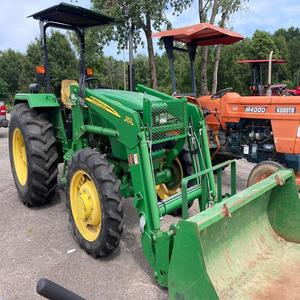 Entrega rápida 75HP Johnn Deeere 5065E MFWD Tractor 4WD Caja de cambios Motor central Rueda dentada Nueva condición En stock - Product Image 2