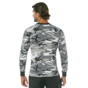 Sudaderas Deportivas para Hombre al por Mayor, Personalizadas con Estampado de Camuflaje, de Algodón Orgánico, Estilo Francés, Unisex, Tallas Grandes y Extra Grandes - Product Image 3