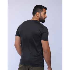 Nuevo diseño Elastic Fit Gym Wear Poliéster Gym Wear Camisetas Entrenamiento Nylon Spandex Tops Hombres Camiseta transpirable - Product Image 6