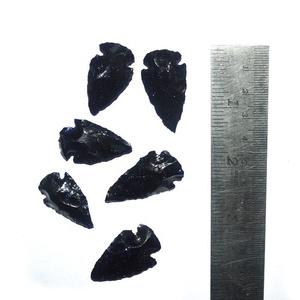 Puntas de flecha talladas de ágata de 2 pulgadas de Gujarat - Product Image 6