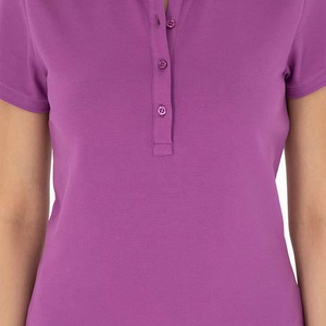 เสื้อผู้หญิงคุณภาพพรีเมียม แบบเรียบง่าย สไตล์ลำลอง รับสกรีนโลโก้ ผ้าฝ้าย 100% ระบายอากาศ แห้งเร็ว ราคาโรงงาน ขายส่ง - Product Image 5