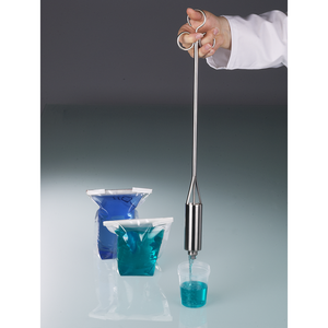Échantillonneur de liquide à poignée ergonomique avec utilisation facile, conception ouverte pour le pouce, Burkle GmbH, pièces et accessoires d'instruments, fabriqué en Allemagne - Product Image 2