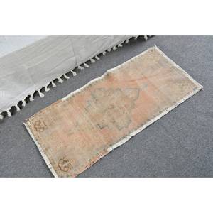 Alfombra Turca Vintage de 1,6x3,2 Pies, Tejido Plano de Látex, Tejido Bohemio Clásico, Beige, Naranja, para Pasillo, Rectángulo, Espacio - Product Image 2