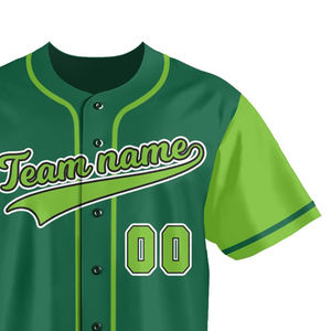 Maillot de baseball de conception pour hommes de haute qualité Maillot de baseball sur mesure de haute qualité Maillots de baseball à manches courtes pour hommes - Product Image 4