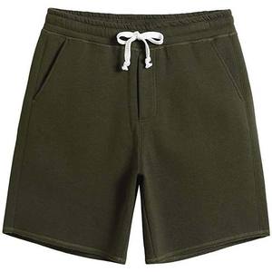 Pantalones cortos de lana de alta calidad para hombre, con cordón y bolsillos, con logotipo personalizado, OEM, venta al por mayor, de alta calidad - Product Image 2