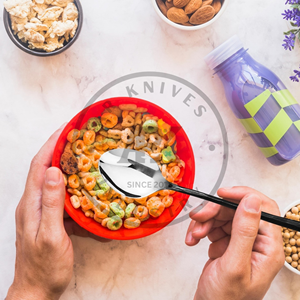 Ensemble de couverts traditionnels vikings forgés à la main, couteau, fourchette, cuillère, vente en gros, fabricant OEM, approvisionnement en usine, B2B, AR KNIVES - Product Image 4