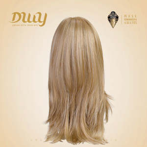 Rebekah C-DWY Free Part Long Straight Blonde Glueless Synthetic <b>Wig</b> Transparent Lace Front Free Shipping - Product Image 3