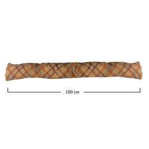 4X100cm paraspifferi per la casa e l'ufficio con controllo in tessuto di cotone sabbia/blu/verde/cerchio - Product Image 2