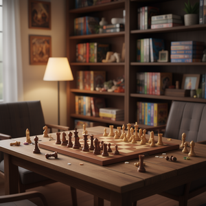 Camiseta sin mangas con diseño de reina de ajedrez para entusiastas del ajedrez y amantes de los juegos de mesa - Product Image 3