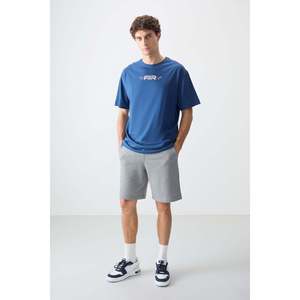 Parliament 100% Cotton <b>Thick</b> Soft Textured Oversize Fit Printed Men's <b>T</b>-<b>Shirt</b> - 88356 - Parliament - Product Image 3