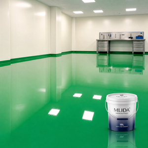 Revestimiento de Piso de Resina Epoxi a Base de Agua MLIDA <span class=keywords><strong>para</strong></span> Plantas de Impresión y Fábricas de Papel, Resistente a la Humedad, Aplicación con Espátula - Product Image 1