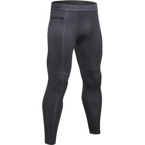 Mallas de punto de poliéster Spandex de alta calidad para hombre, logotipo personalizado, ropa de Yoga informal, ropa de gimnasio, último diseño, venta al por mayor - Product Image 5