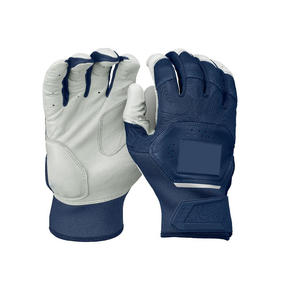 OEM ถุงมือเบสบอลเล่นซอฟต์บอลคุณภาพสูงสั่งทำโลโก้ได้ตามต้องการมีห่วงปิดหนังแกะแท้ - Product Image 1