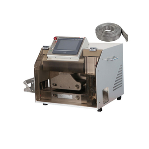 Máquina cortadora de tubos totalmente automática, máquina cortadora de tubos de red de blindaje trenzado de metal pequeño, máquina cortadora de tubos planos - Product Image 4