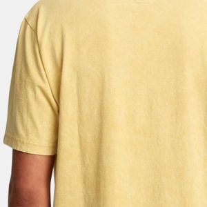 Camiseta lavada vintage personalizada OEM para hombre, ropa informal de uso diario de algodón de punto suave para mayor comodidad - Product Image 6