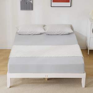 Minimalist Style Bed <b>Frame</b> White - Product Image 4